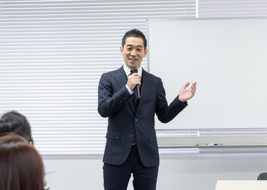 川口宏之の研修・講義風景